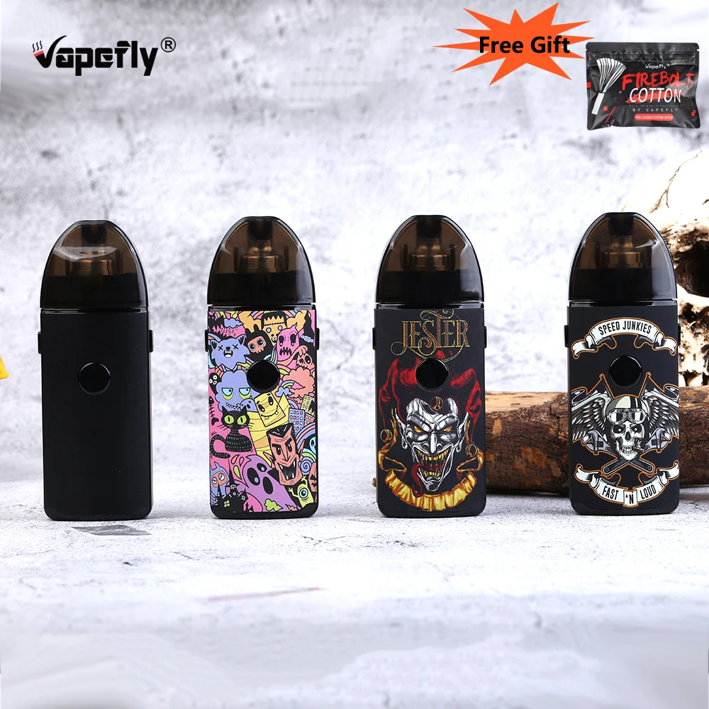 Вейп набор Vapefly Jester Pod оригинальный вейп комплект с аккумулятором 1000 мА/ч 2 мл