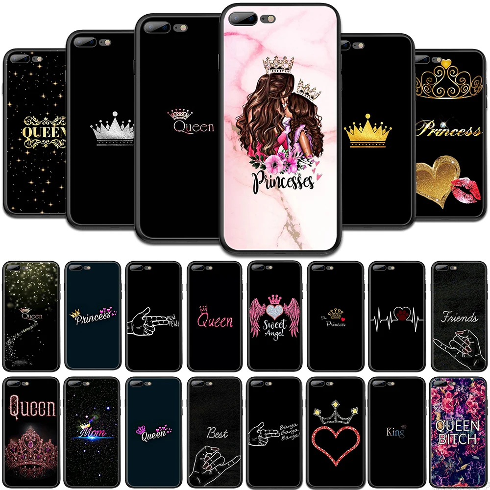 Мягкий ТПУ чехол Lavaza QUEEN LOVING KING для OPPO Realme 2 3 Pro X Lite Q 5 A5 для OPPO Reno Z 2
