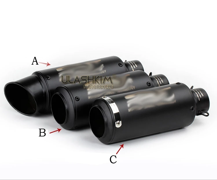 Универсальный Мотоцикл Байк SC выхлопные системы выхлопной трубы дБ убийца глушители для автомобиля fz6 cbr125 trk502 cb190r