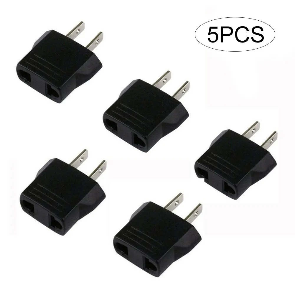 5Pcs 110V to 220V Universal Conversion Adapter Plugs Travel Voltage Converter New Worldwide Plug Adapter Portable Safety power adapter