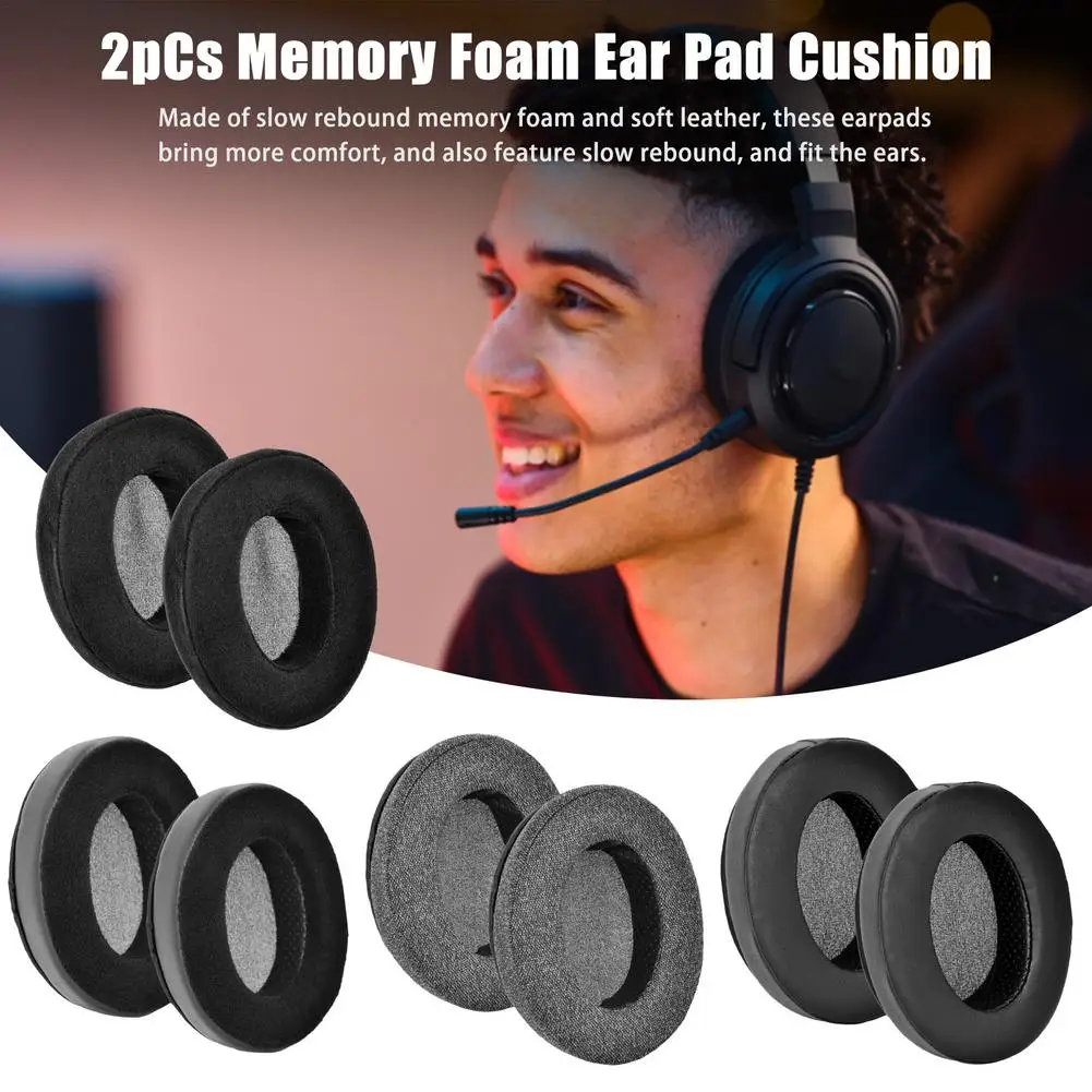 Replacement Earpads For CORSAIR HS35 HS40 HS50 HS60 HS70 PRO Headset Headphones Memory Foam