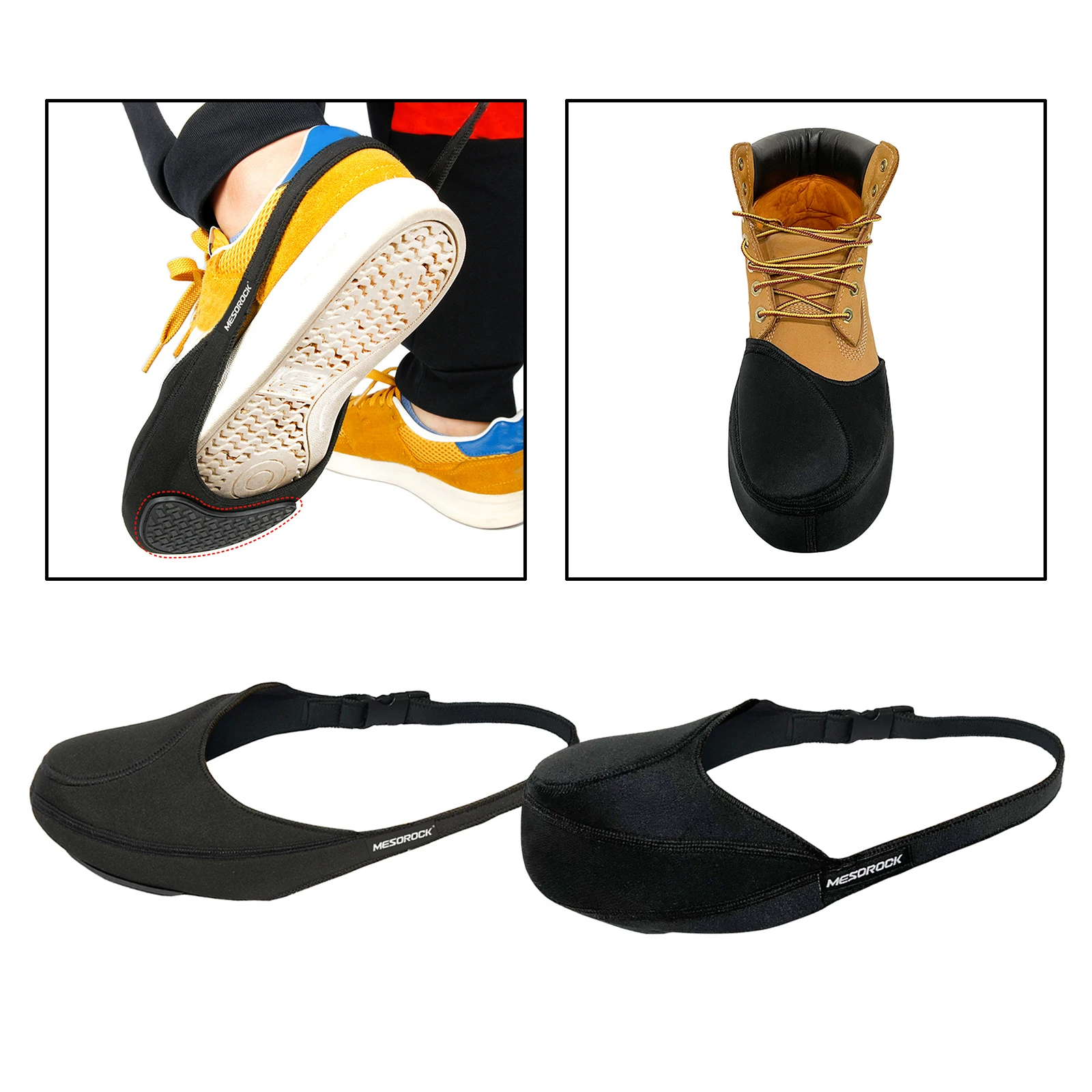 Motorcycle Gear Pad Accessories Anti Slip Riding Half Shoecover Shoe Boot Cover Shifter Guards for Men & Women Rider