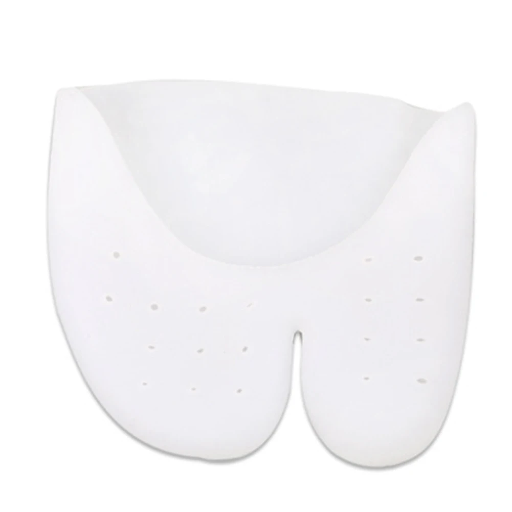 close toe white Силиконовая гелевая крышка с пулевым носком для девочек, мягкие защитные накладки для обуви, пулевый балет - Цвет: close toe white