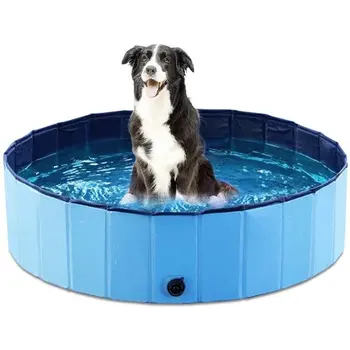

Portable paw pool Summer Dog Swimming Pool Foldable Pet Bath Pool Portable Dog Cleaner Bathtub Bathing Tub Pool