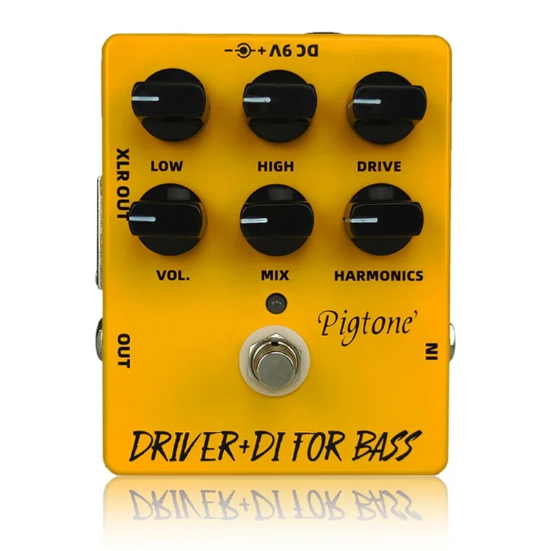 Pigtone PP 15 Driver DI для педали бас гитары аксессуары акустической электрогитары