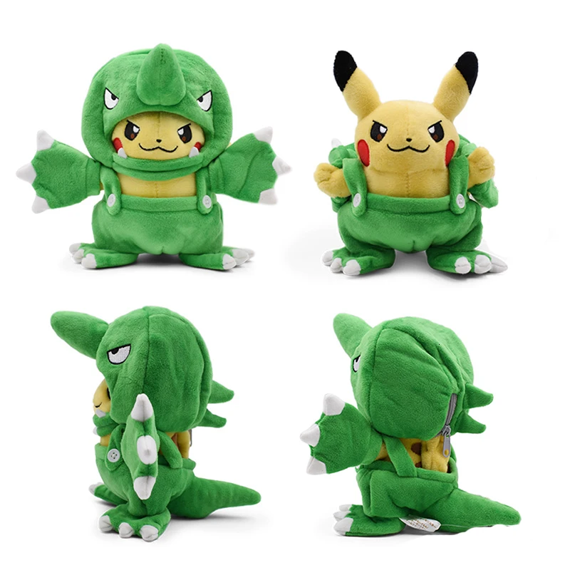 20-25 см Пикачу Косплей тиранитар Hydreigon Charizard Snorlax Ampharos Garchomp Мягкие плюшевые игрушки