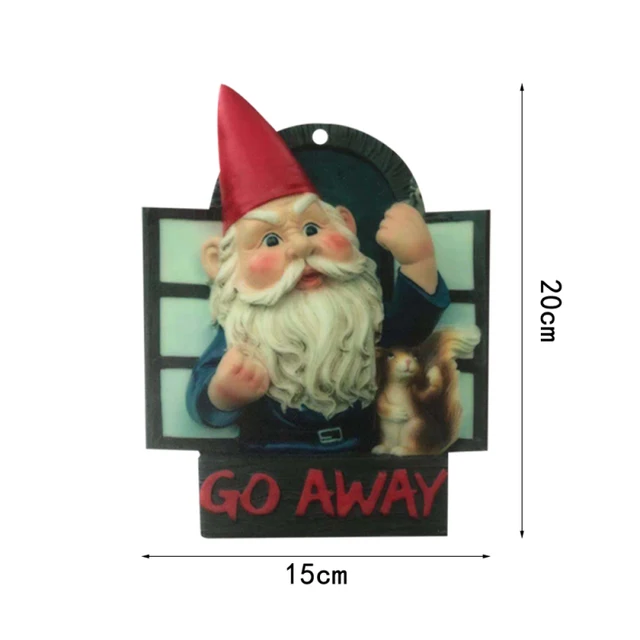 Kert Törpe Medál Díszek Kreatív Személyiség Otthoni Kézműves Elf Dekoráció Gyönyörű Aranyos 2021 - Image 4