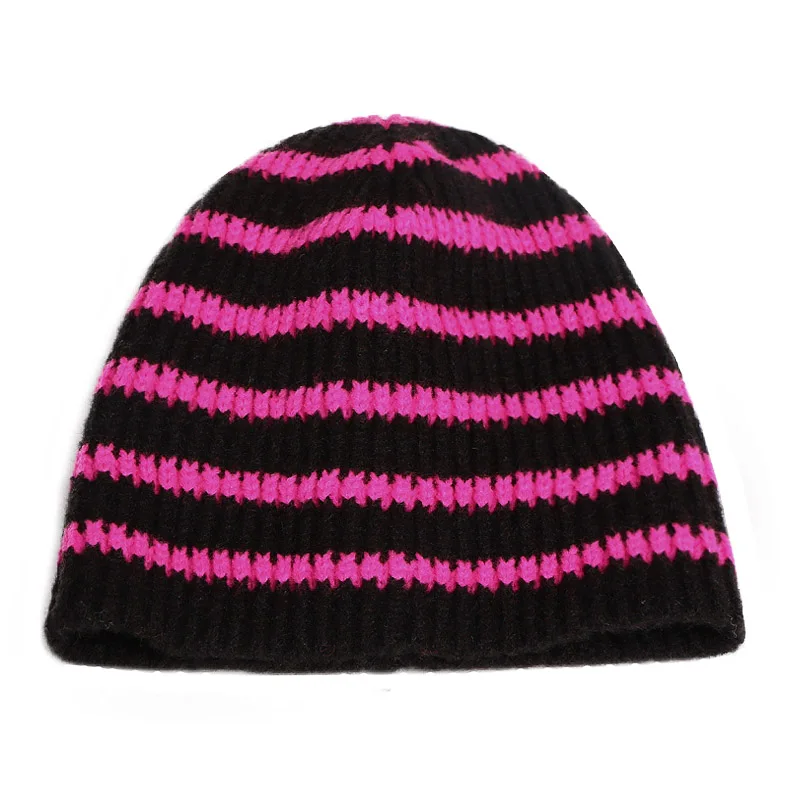 Beanies/детская шапка, милые зимние теплые Детские Полосатые однотонные вязаная шапочка для малыша черепица шерсть, теплые шапки для мальчиков и девочек, шапочки, шапка