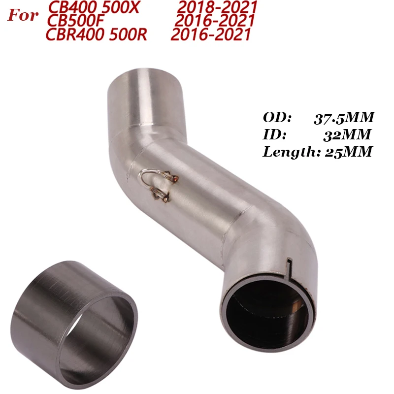 For honda cb400 cbr400 cb500x cb500f cbr500r 2016-2020 O-ring motorcycle exhaust muffler connection pipe middle crushing gasket 15 - Racext For honda cb400 cbr400 cb500x cb500f cbr500r 2016-2020 O-ring motorcycle exhaust muffler connection pipe middle crushing gasket - - Racext 14