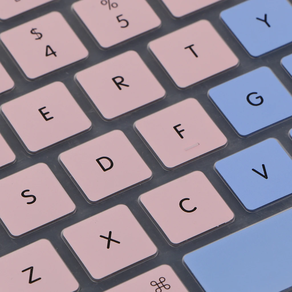 Dustproof Waterproof Silicone Keyboard Cover Skin Protector for Macbook Pro 13/15/17'' US Version 