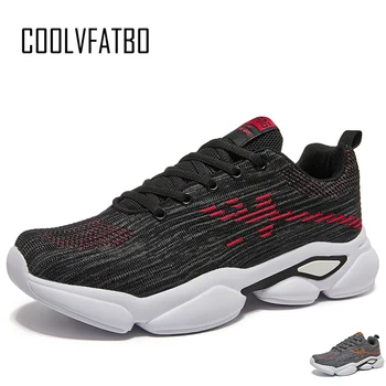 

COOLVFATBO Sneakers Men Breathable Women Casual Shoes Men Light Chaussures Homme Big Size 45 Tenis Masculino zapatillas hombre