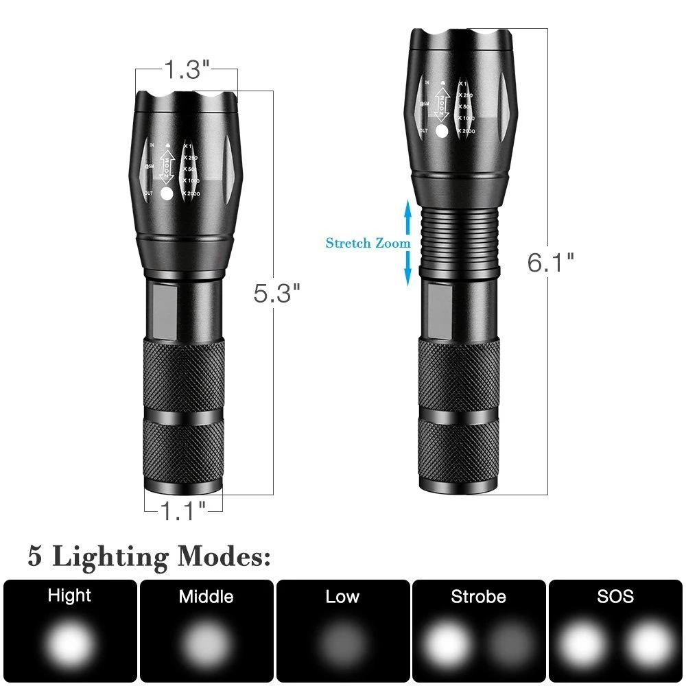 Clearance Bicycle Light Front Light T6 Light Bicycle Light Bicycle Light Bicycle Light Flashlight 4