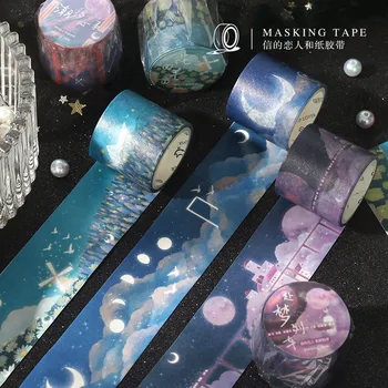 

3cm*3m name of the dream Series Bronzing Washi Tape Decorative Adhesive Tape DIY Scrapbooking Label Masking Tape