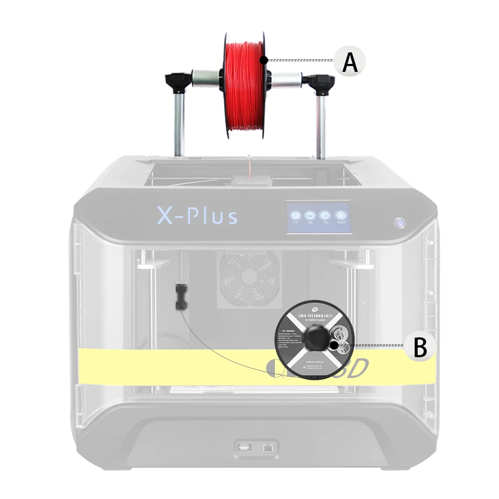  QIDI TECH 3D Printer X-Plus Large Size Intelligent Industrial Grade WiFi Function High Precision Pr