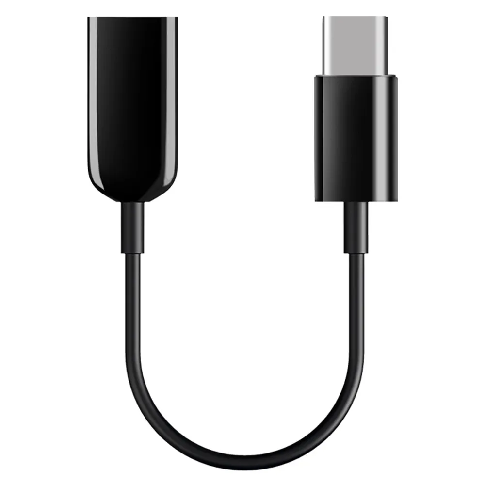 For Xiaomi Black Shark 2 Pro Type C to 3 5mm Mic Microphone Audio Convertor Headphone Adapter for type C Mobile Phones