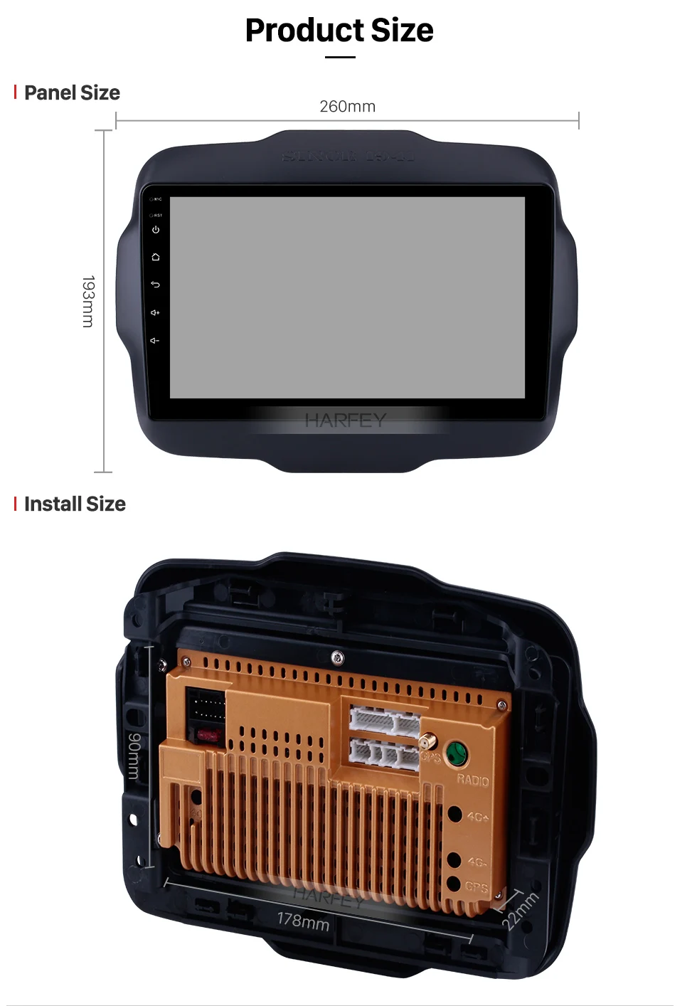 Perfect Harfey Android 8.1/9.0 Car Multimedia Player 9 Inch 2din Autoradio for 2016 Jeep Renegade Rearview Camera GPS Navigation System 18 Perfect Harfey Android 8.1/9.0 Car Multimedia Player 9 Inch 2din Autoradio for 2016 Jeep Renegade Rearview Camera GPS Navigation System 18