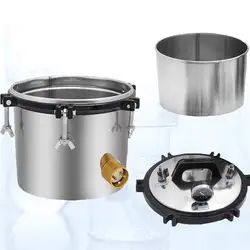 Máquina portátil da esterilização dos esterilizadores da autoclave 8l, esterilizador do equipamento do esterilizador do vapor do aquecimento para o laboratório