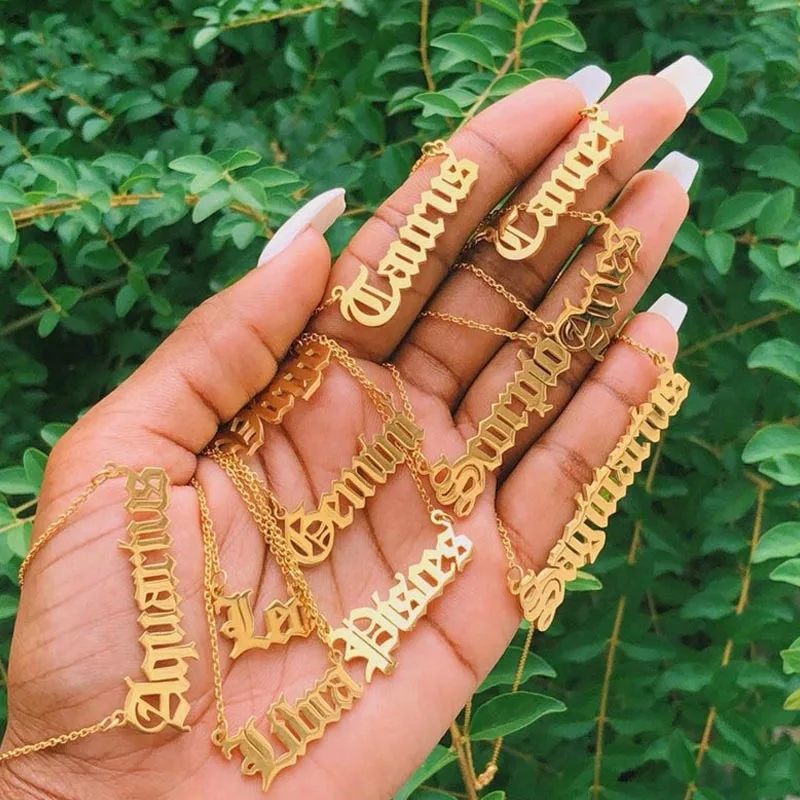 Name Necklace Personalized 