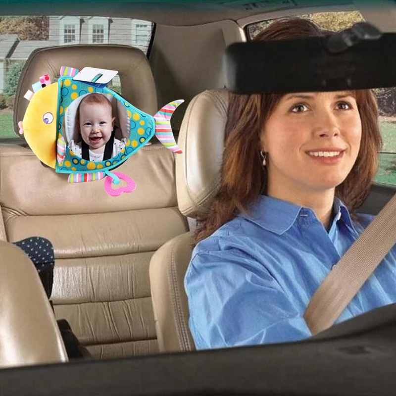 Автомобильное детское сиденье зеркала регулируемые зеркала заднего вида мини автомобильные аксессуары убедитесь, что ваш ребенок в автомобиле зеркало заднего вида