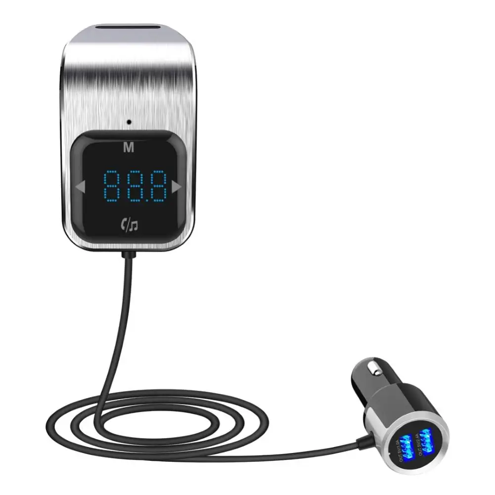 BC39 сенсорный Автомобильный MP3-плеер Bluetooth Hands-free fm-передатчик двойной USB зарядное устройство автомобильные аксессуары интерьер