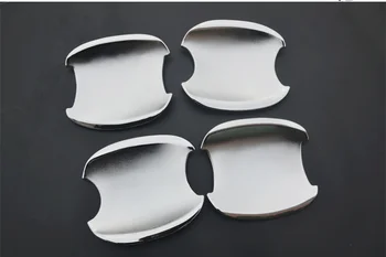 

For Honda CR-V CRV 2012 2013 2014 2015 2016 New Chrome Door Handle Cup Bowl Covers trim Free Shipping Car Accessories