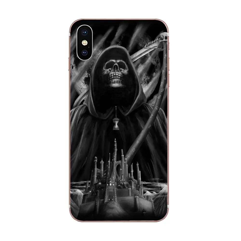 Мрачный Жнец Готический Ангел Смерти силиконовый чехол для телефона Xiaomi Redmi Note 2 3
