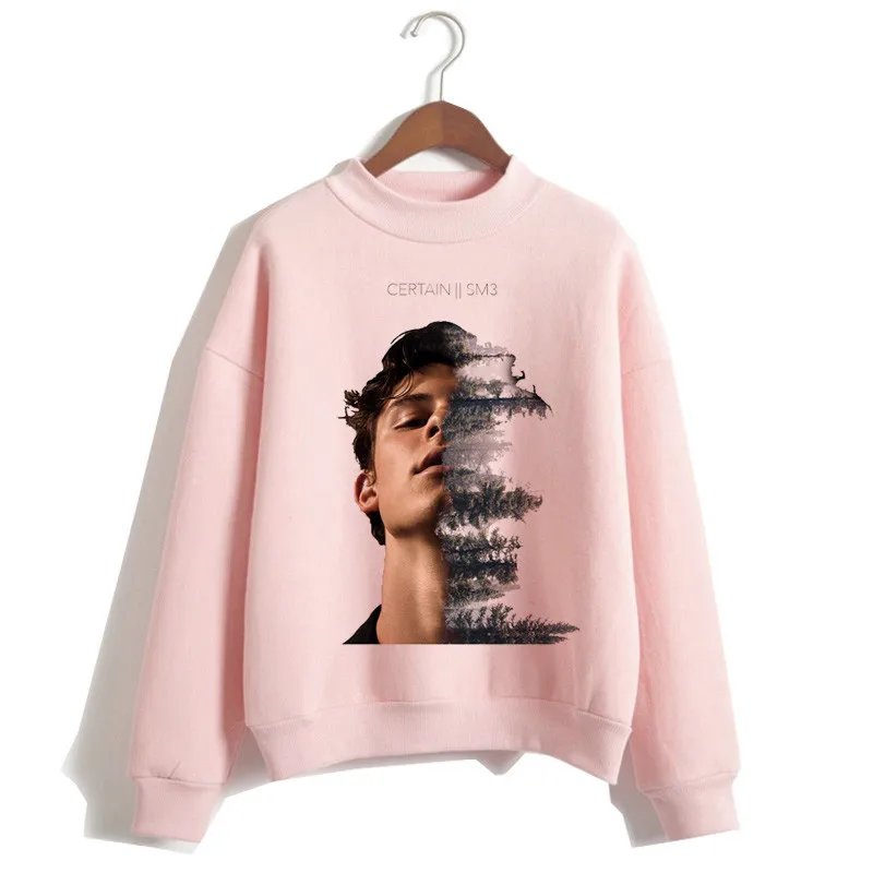 p2229-4 Shawn mendes, хип-хоп, Осенние Пуловеры с длинным рукавом, женские, новые, негабаритные, толстовка, 90 s, ulzzang, harajuku, толстовка - Цвет: p2229-4