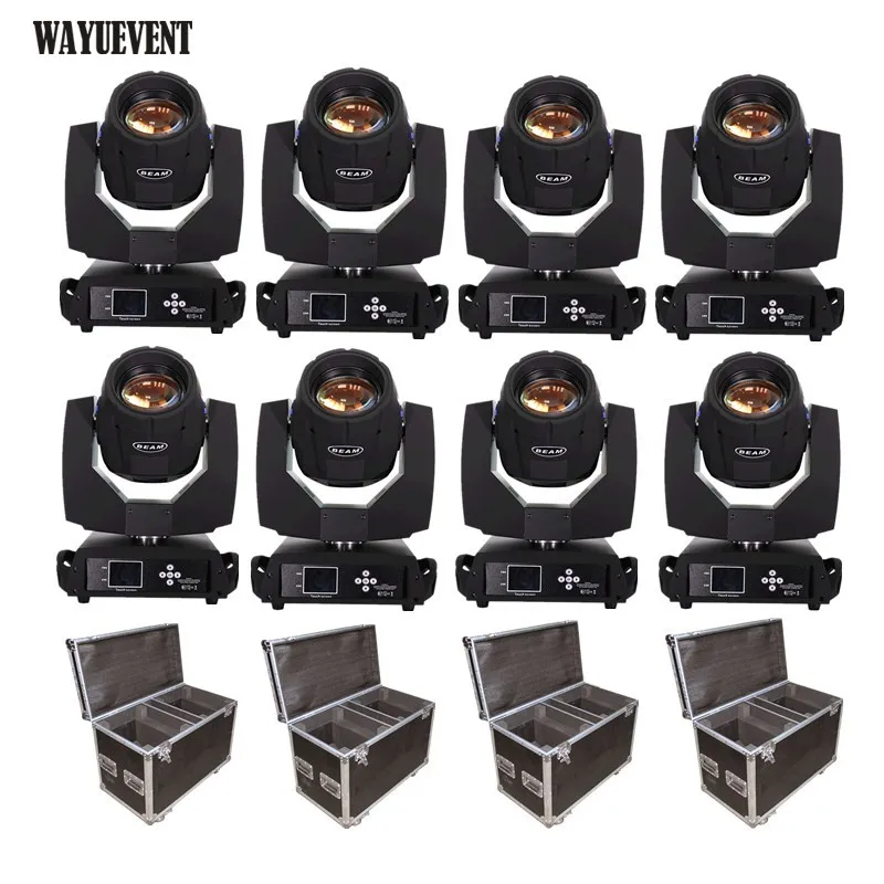 Sharpy lyre Beam 230W 7R Вращающаяся головка сенсорный экран луч 230 освещение для сцены