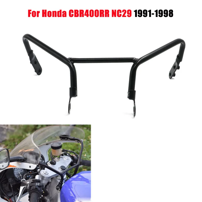 

Motorcycle Fairing Cowl Windscreens Windshield Support Bracket Mirror Frame Stay For Honda CBR400RR NC29 1991 - 1998 CBR 400 RR
