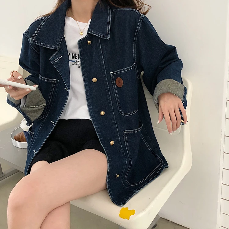 Denim Jackets 2021 Autumn Women's Casual Jean Coats 2021