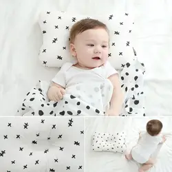 Детская подушка для новорожденных дышащая 3D воздушная сетка органический хлопок, защита для синдрома плоской головы Pinks