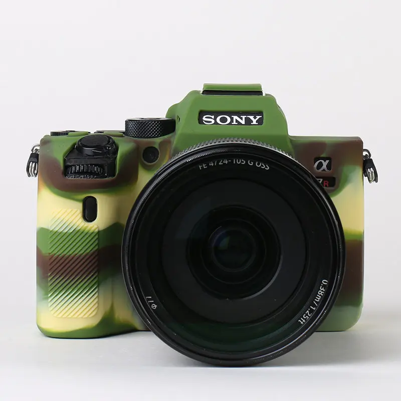 Силиконовая кожа брони чехол корпус протектор для sony A7 III/A7R III/A7M3 A7RM3/A9 ILCE-9/A7R IV A7RM4 камеры только