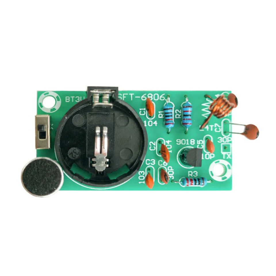 Hobby Transmission Sans Fil Émetteur Radio AM DIY - Kit Bricolage Ondes Moyennes 530-1600KHZ Expérience électronique Scolaire