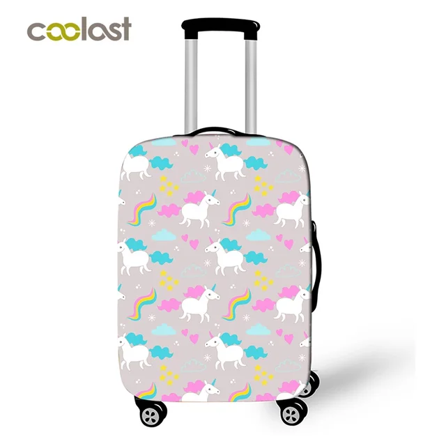 unicorn suitcase cover