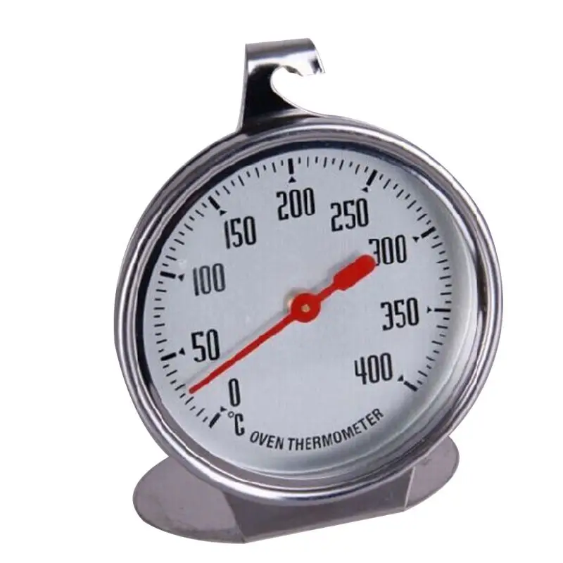 

50-400 Degree Stainless Steel Oven Thermometer High Gauge Large Special Measuring Baking Cooking BBQ Grill Tools