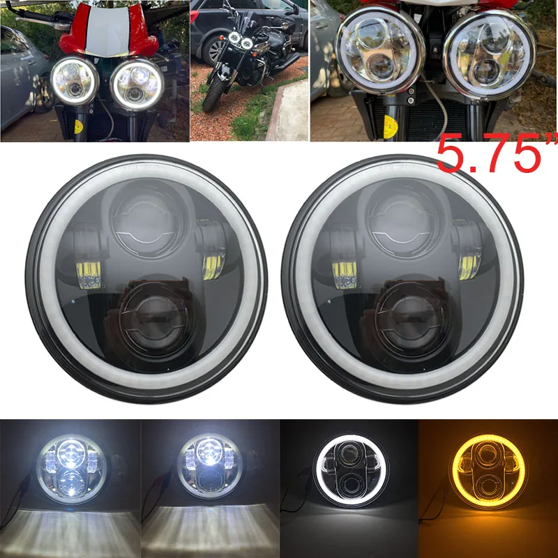 Светодиодный фонарь Moto rcycle для moto 5 75 дюймов светодиодный налобный 3/4 дюйма MOTO rcycle|