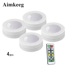 Беспроводной сенсорный датчик с регулируемой яркостью, светодиодный светильник для кухонных шкафов, светодиодный светильник для закрытого гардероба, лестницы, коридора, ночника