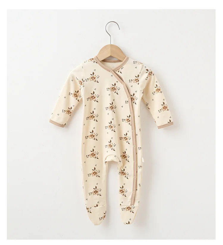 Baby Bodysuits expensive Fashion 0-24M Newborn Baby Boys Girls Romper Autumn Print Floral Cotton Infant Jumpsuit Full Sleeve Spring Baby Outfit Clothes cool baby bodysuits	