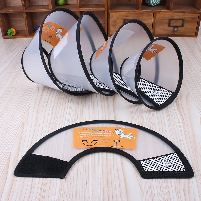Pet Protective Collar Dog Neck Cone Recovery Cone Collar for Anti-Bite Lick Surgery Wound Healing Cat Dogs Health Medical Circle