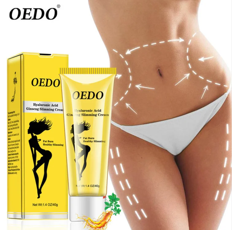 

OEDO Hyaluronic Acid Ginseng Slimming Cream Burning Fat Anti-Wrinkle Health Cream Fast Weight Loss Reduction Fat Body Care Cream