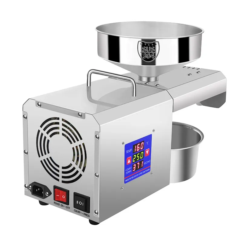 SUN All stainless steel cold press coconut oil ， Oil Extraction machine Oil press