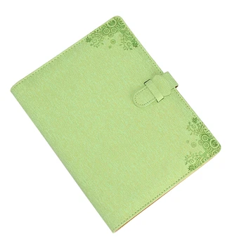 

Light Green A5 Loose Leaf Notebook Creative Printed Handbook Diary Notebook Tool