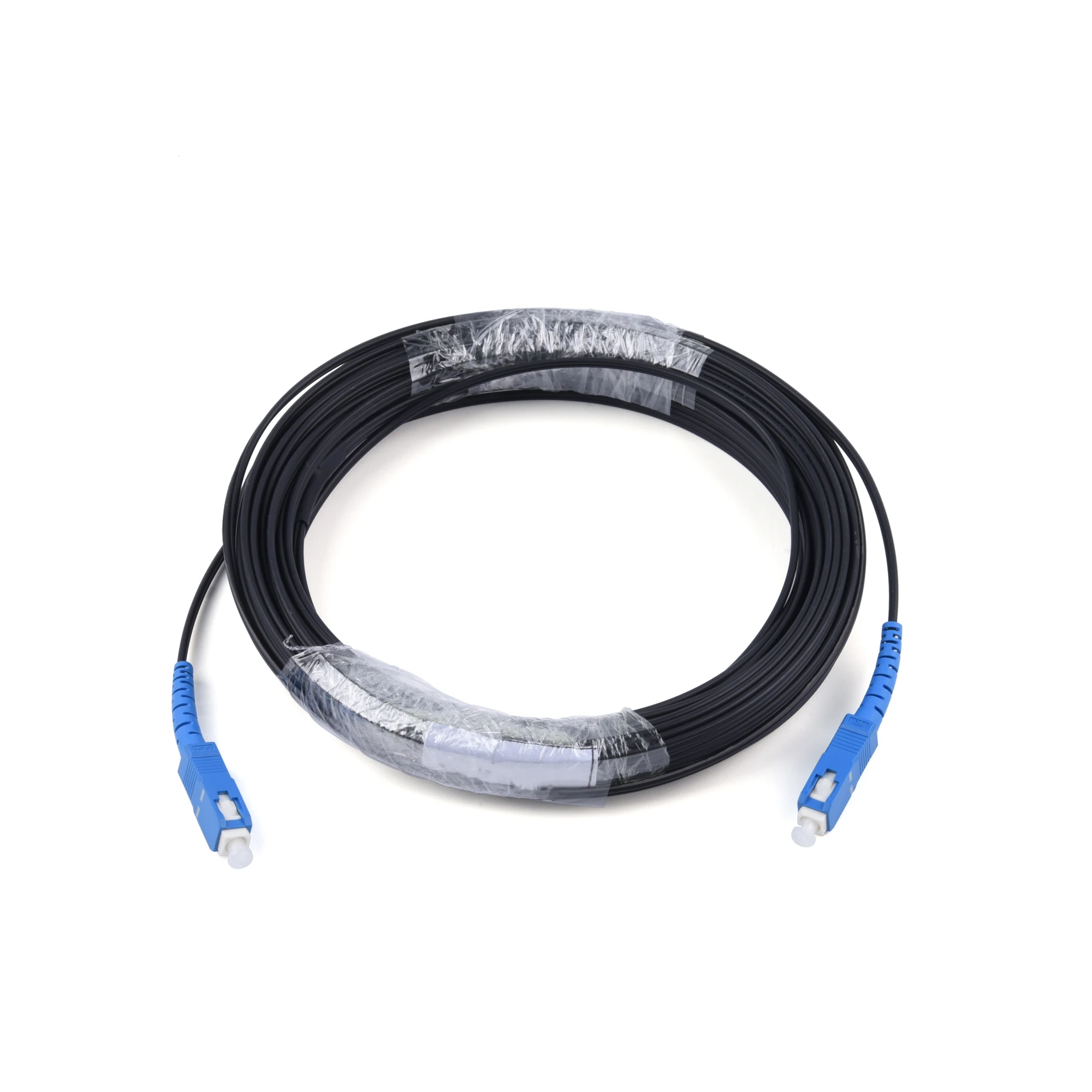Fiber Optic Cable UPC SC to SC Single-Core Single Mode Simplex Outdoor Patch Cord 20M/30M/50M/80M/100M