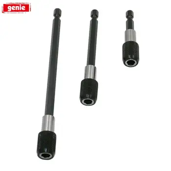 

Hex Shank Quick Release End Extension Rod self-locking Post and Long Rod Electric Drill Screwdriver Fast Adapter Rod 60-150mm