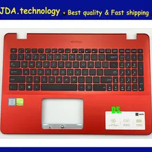 Wellendorff 95% Новинка/org задняя крышка для Asus FL8000 FL8000U UQ8550A580U F580U A580U Q8250 Упор для рук США клавиатура верхняя крышка, красный