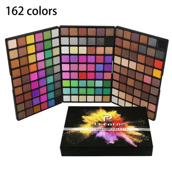 

162 Colors Professional eye shadow Eye Shadow Palette Matte Glitter Makeup Matte Eyeshadow Eye Shadow tray Beauty glaze