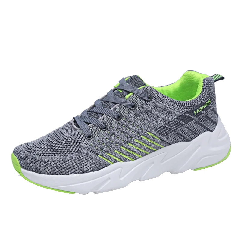 

New Fashion Spring/Autumn Sports Shoes Men Mesh Head Round with Large Size for Men Comfortable Breathable Casual Sports Shoes