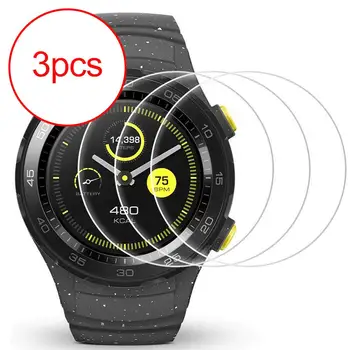 

1pc/3pcs Tempered Glass Screen Protector Protective Film Guard 2.5D Curved Edge High Sensitive for Huawei Watch /Watch 2 화면 보호기
