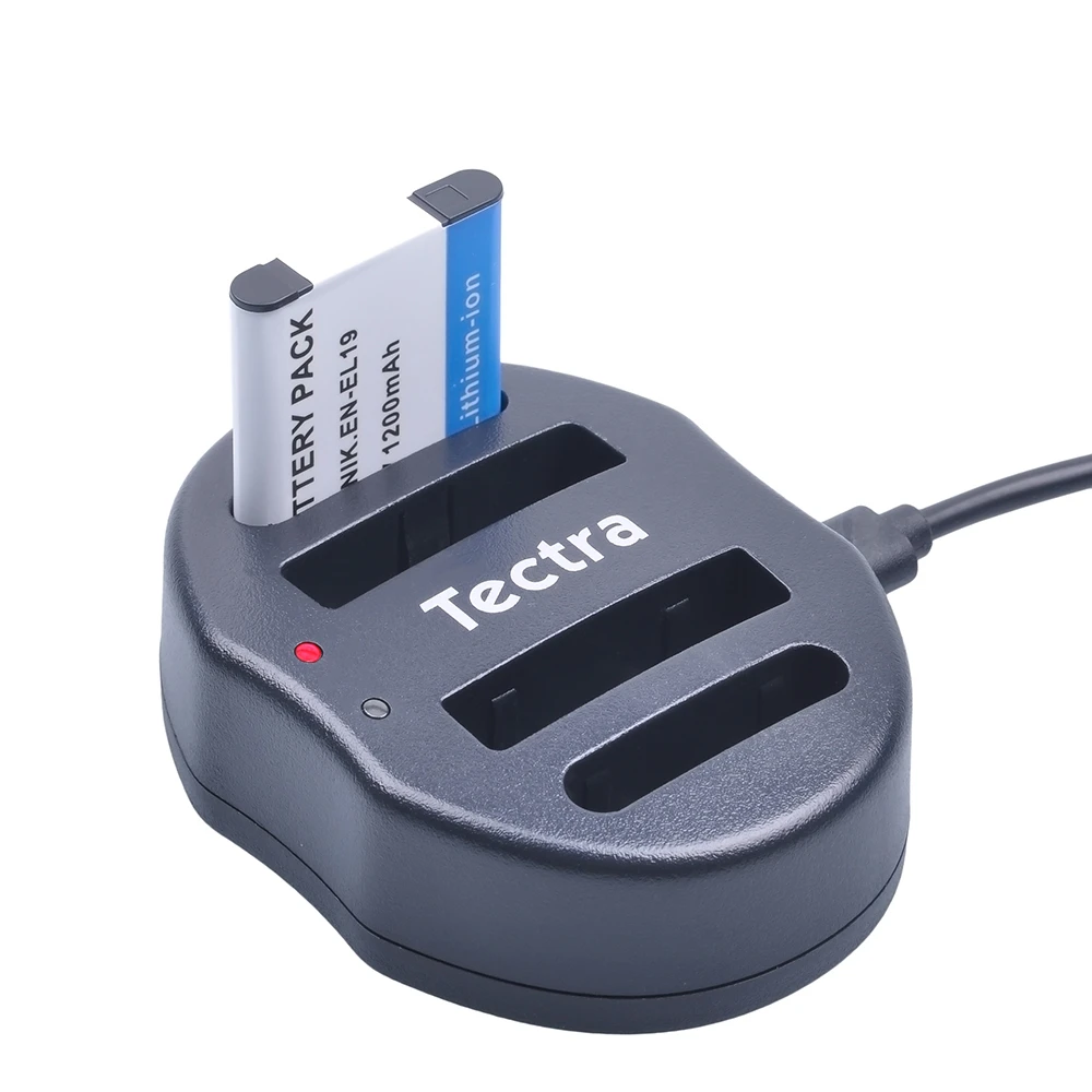 EN-EL19 Batería para Nikon Coolpix S2500 S2700 S3500 S4400 S5200 S6500 S4150