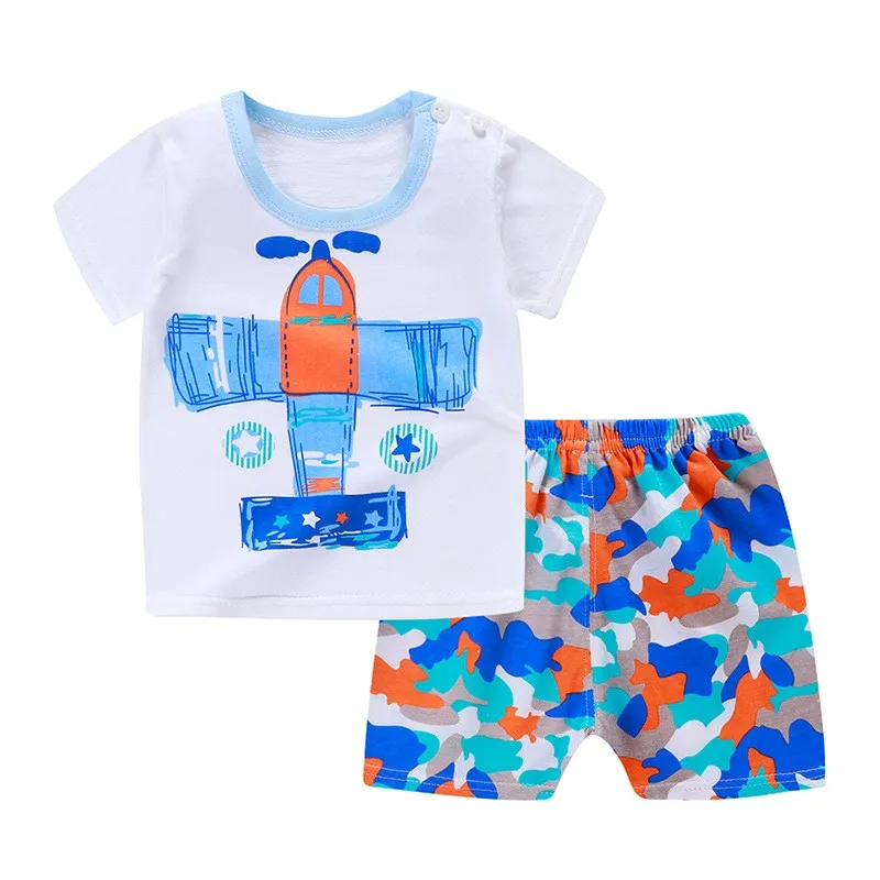 Baby Boys Summer Clothing Sets - Image 3